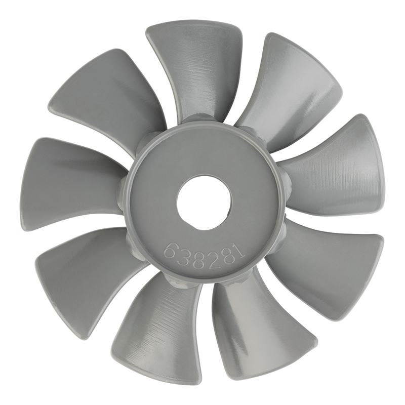 थॉमस 2650 आणि 2660 ग्रे फॅन - 3/4" शाफ्ट 638281