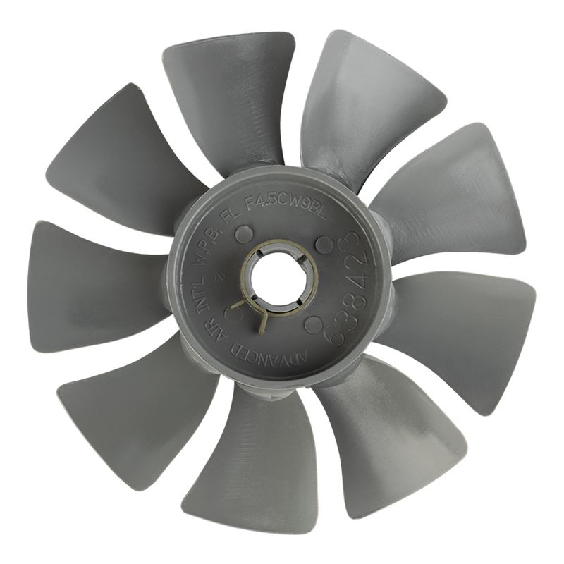 थॉमस 2650 आणि 2660 ग्रे फॅन - 1/2" शाफ्ट 638423